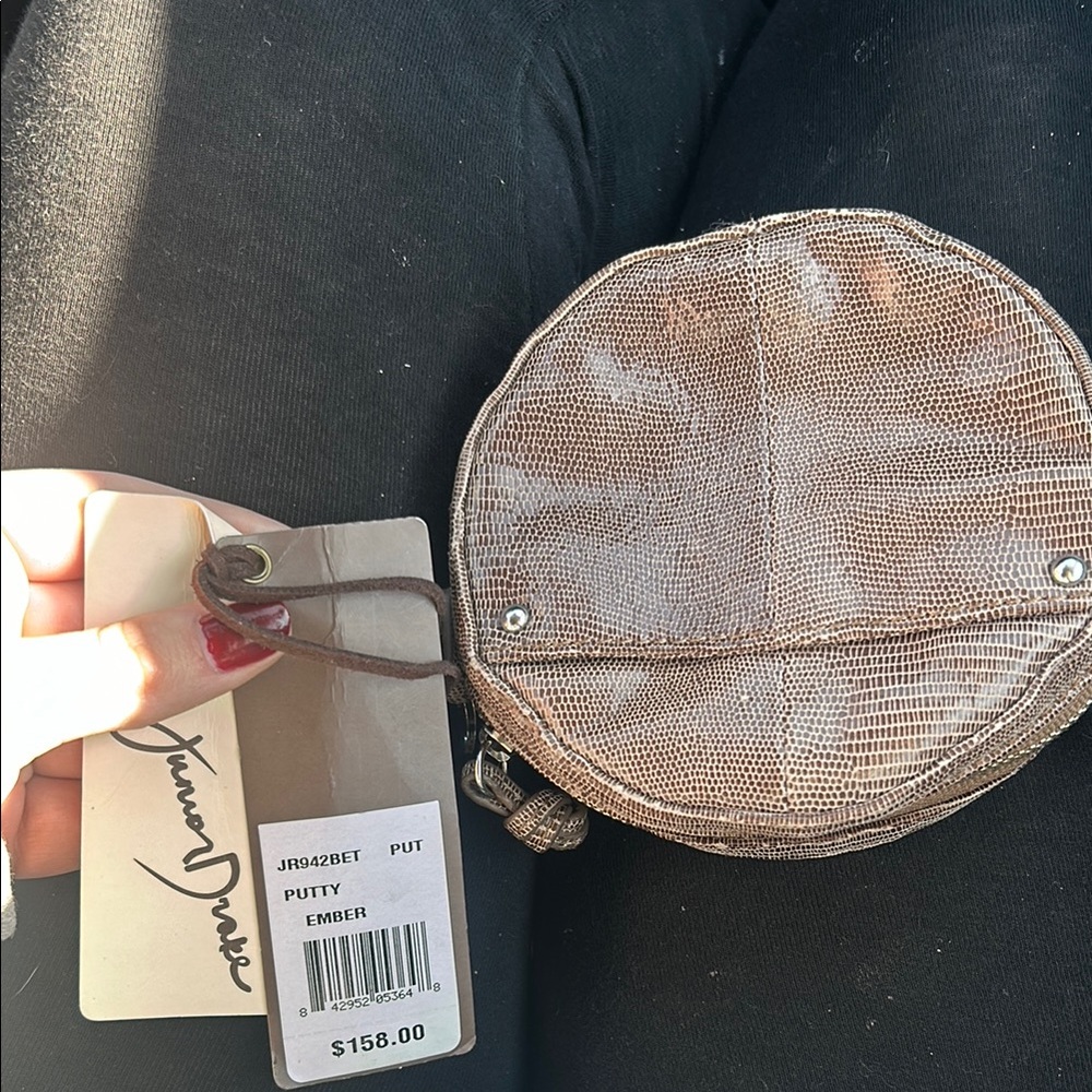 Putty Ember Round Coin Purse